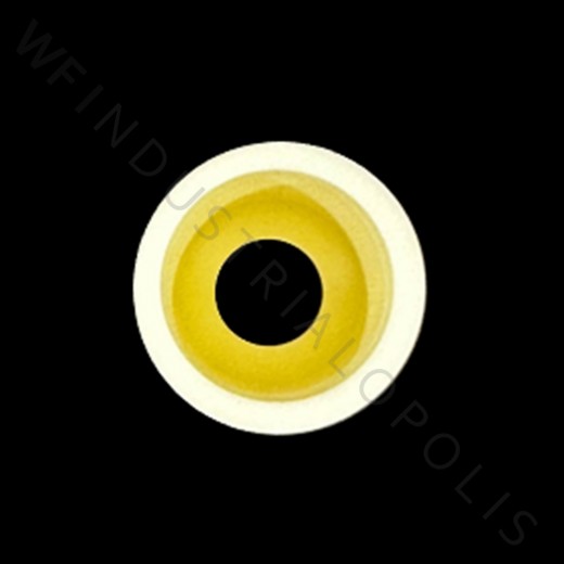 G17697980R1 INSULATOR SINGLE SHIELD INNER, D2 HCS, CERAMIC, HIGH PURITY