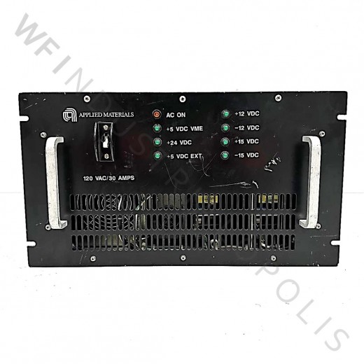 AMAT Mirra 3400 24VDC Power Supply rawer, OEM